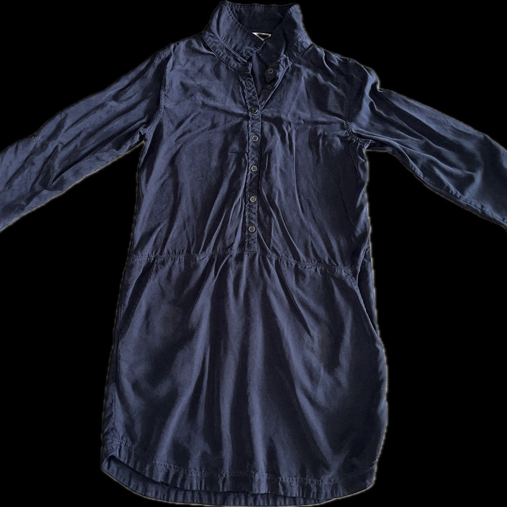Ten Sixty Sherman Blue Dress Size Small POCKETS